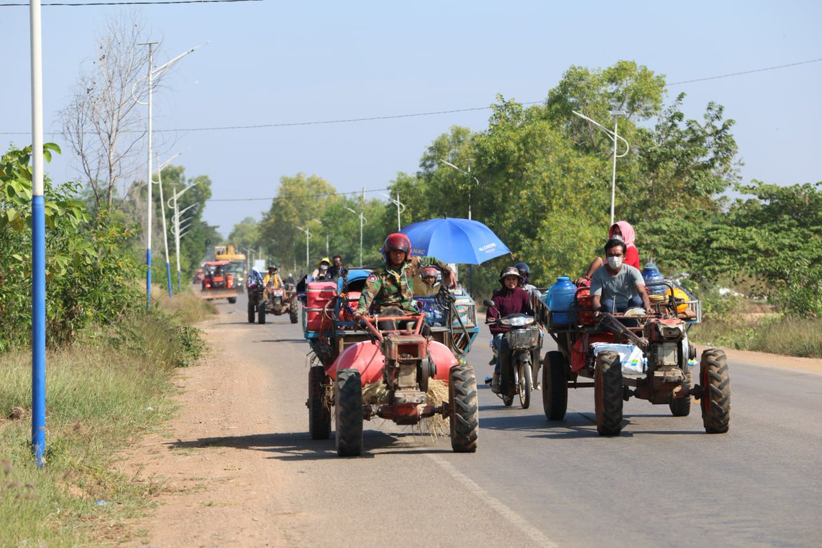 As of 11:00 a.m. on 9 December 2025, due to the Thai military’s attacks on Cambodian forces and civilians, residents in Preah Vihear, Oddar Meanchey, Banteay Meanchey, and Pursat provinces have fled the assaults and moved to safe zones. The total number of displaced people is 16,568 families, equivalent to 54,550 individuals.
